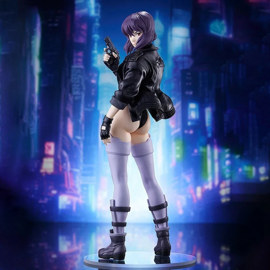 18cm/7.09in Koukaku Kidotai S.A.C. Anime Figure Kusanagi Motoko Action Figure Room Decorations PVC Collection Model Doll Toys