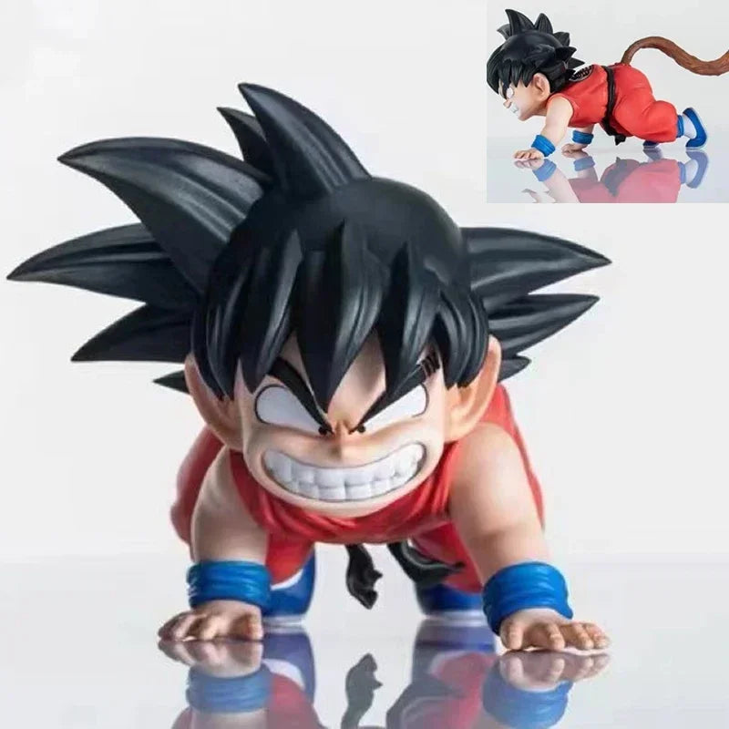 Anime Dragon Ball Z Cloud Goku Kids Figures Krillin Shark Egg Buu Gotenks Trunks Action Figures Babidi Q version PVC Model Toys