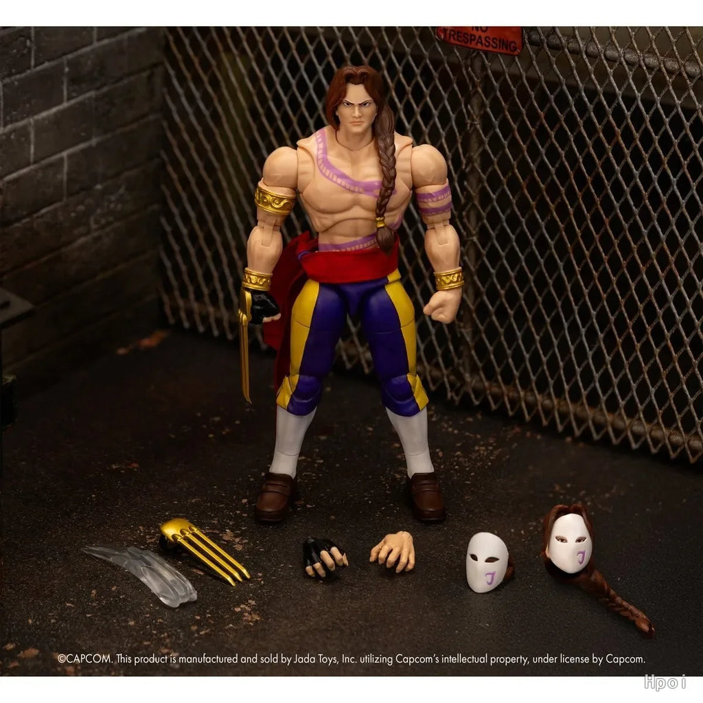 【In Stock】Original Jada Toys Ultra Street Fighter II: The Final Challengers Balrog 1/12 Action Figure Toy Model Collection