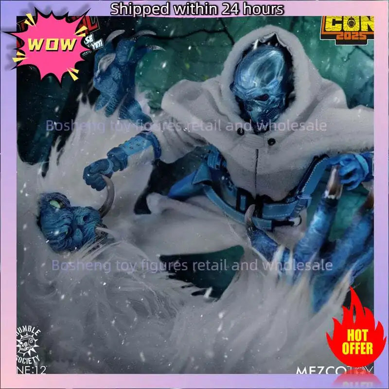 Original Mezco Toyz NYCC 2025 One:12 Doc Nocturnal and the Case of the Shrieking Yeti In Stock Anime Action Collection Figures