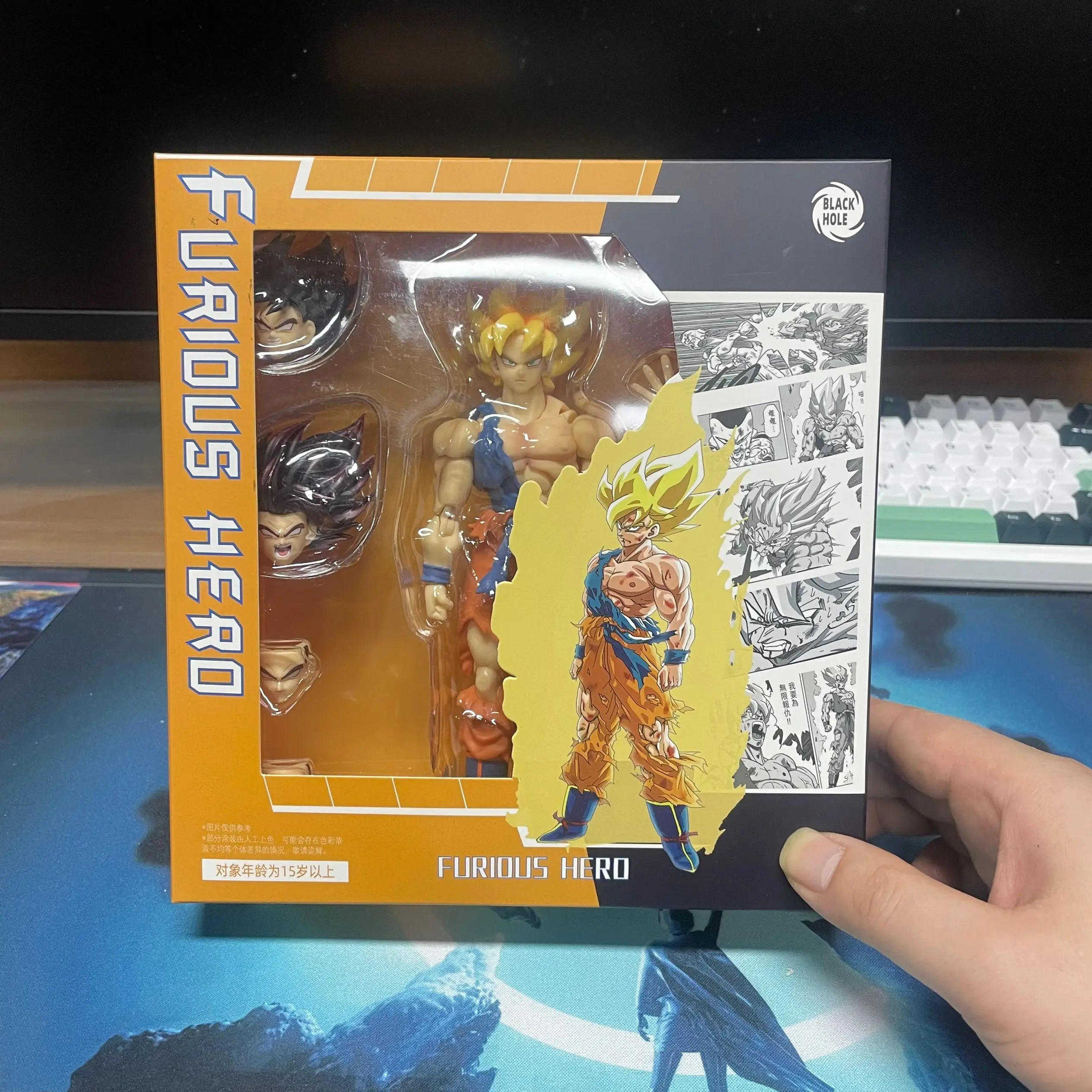Black Hole Shf Gt Super Saiyan Goku Demoniacalfitaction Figures Dragon Ball Model Dolls Statue Desktop Ornament Boys Toys Gifts