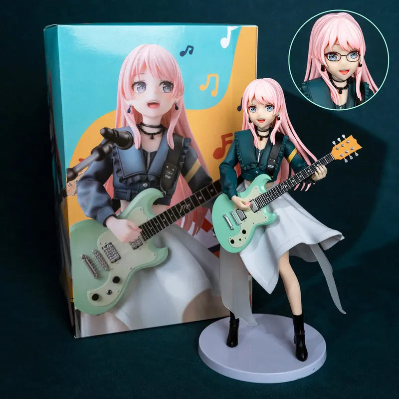 Bang Dream! It'S Mygo!!!!! Band Guitarist Aine Chihaya Lovely Girl With Pink Hair Figure Collect Decorate Anime Birthday Gifts