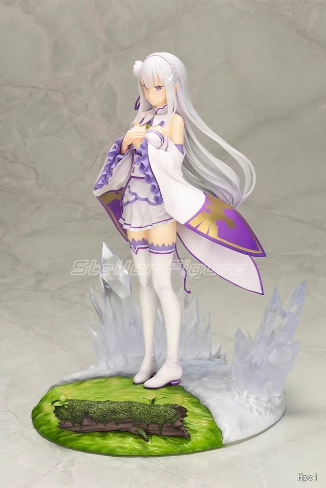 【SF】In Stock Kotobukiya Re: Life in Another World From Scratch Emilia 1/7 Scale Figure Model Toys Gifts