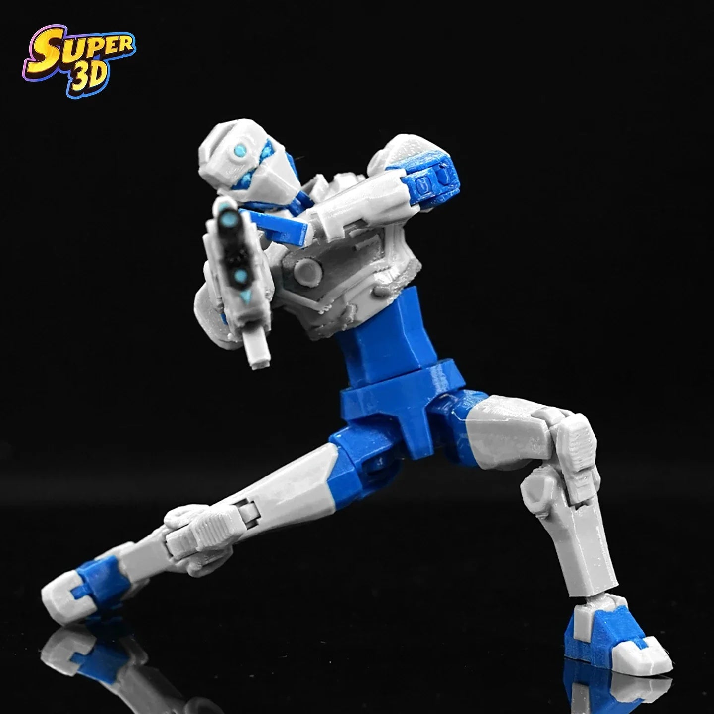 New In Stock 3d Printed Invincible Boy Robot Invincible Dummy13 T13 Multi-Jointed Movable Shapeshift Action Figure Toy
