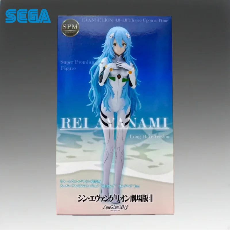 in stock SEGA Original New Century Evangelion Ayanami Rei action figure Model Doll Brand New Boxed toys Model Garage Collectible