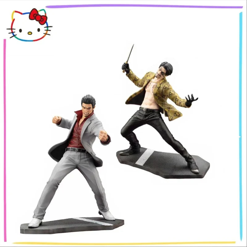 '-In Stock Original Kotobukiya Ryu Ga Gotoku Majima Gorō Kazuma Kiryu Anime Statue1/6 Figure Gift Model Collection