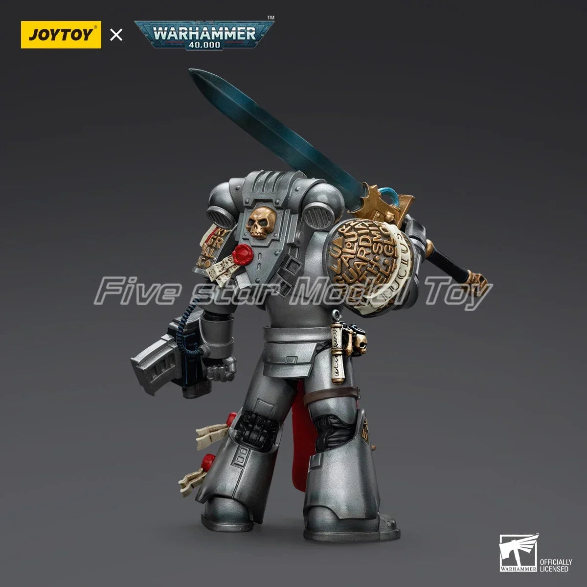 【SF】JOYTOY 1/18 Action Figures  Warhammer 40K Grey Knights Strike Squad Justicar  Model Toys Gifts Collection