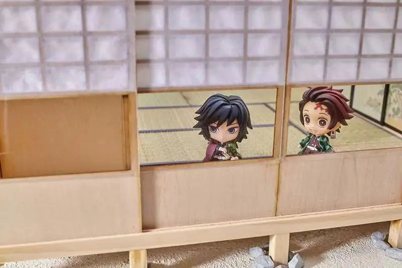Demon Slayer Anime Figure Tanjiro Nezuko Figurine Zenitsu Inosuke PVC Model Toys Hashira Action Figure Room Decor for Gift