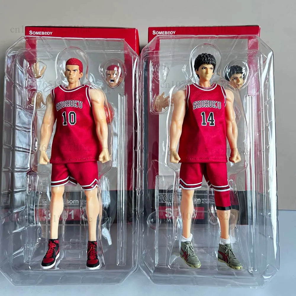 Slam Dunk Shohoku Basketballspieler Rukawa Kaede Sakuragi Hanamichi Mehrere Figuren Eborn SD01 SD03 Actionfiguren Modellspielzeug