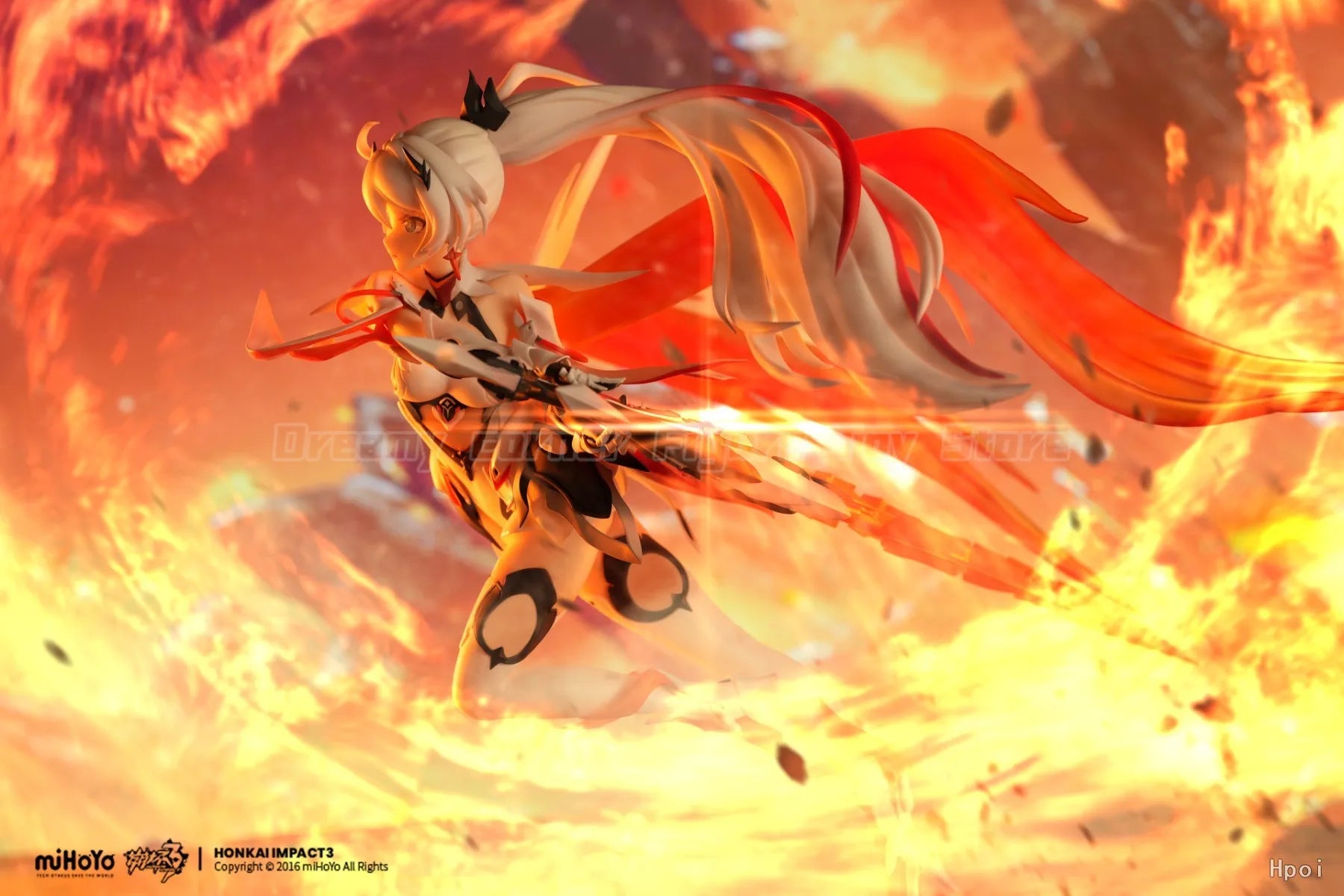 【In Stock】Original AniGame MiHoYo Honkai Impact 3 Kiana Kaslana 1/7 Scale Figure Toys Model Gifts