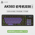 Neon Genesis Evangelion Peripheral Keyboard EVANGELION-01 Three-mode Eva Mechanical Keyboard 98-key RGB Gaming Competition