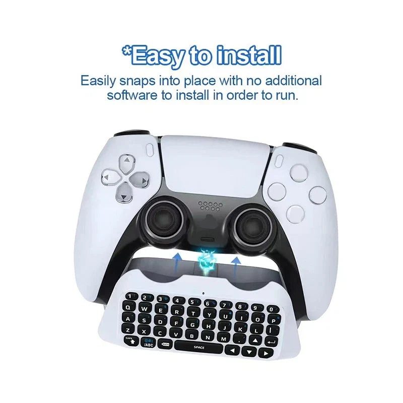 Wireless Bluetooth Keyboard For PS5 Playstation PS 5 Gamepad Gaming Control Game Pad Controller Accessories Command Kit Gamer