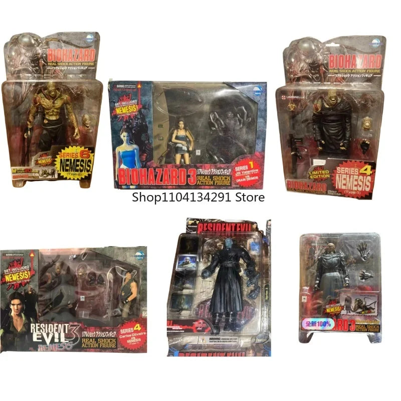Original  Resident Evil Jill Foster Fly Skin Leather Jacket Tyrant Limited Edition Rare Collectible Figure Gift