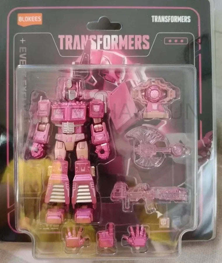 [24 hours shipping ] Transformation Toy Limited 2024 Pink Pillar Prime Pink OP Action Figure Collection Gift