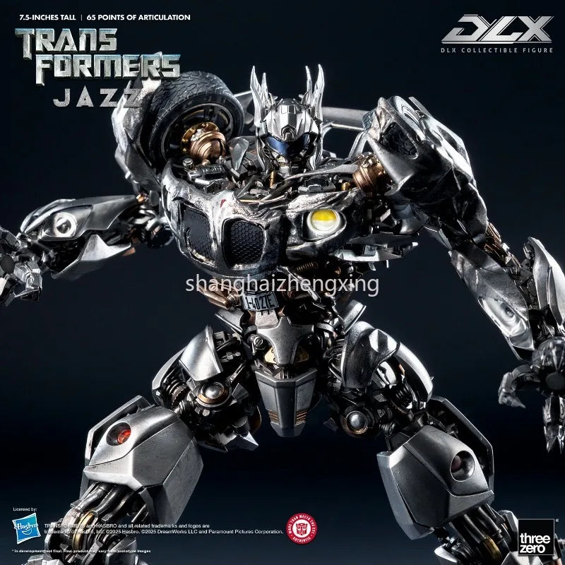 Pre-sale Start threezero 3A DLX Transformation Toys Movie 4 Series Jazz Deluxe Edition Action Figure Model Toy Collection Gift