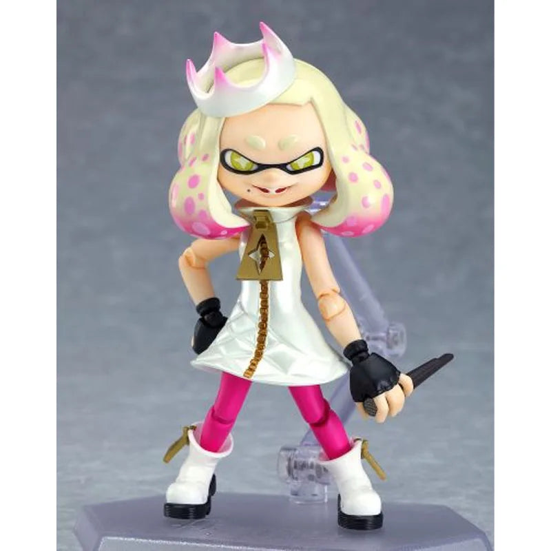 Max Factory Original Figma Splatoon 2 Off The Hook Anime Action Figures Toys for Boys Christmas Gift Collectible Model Ornaments