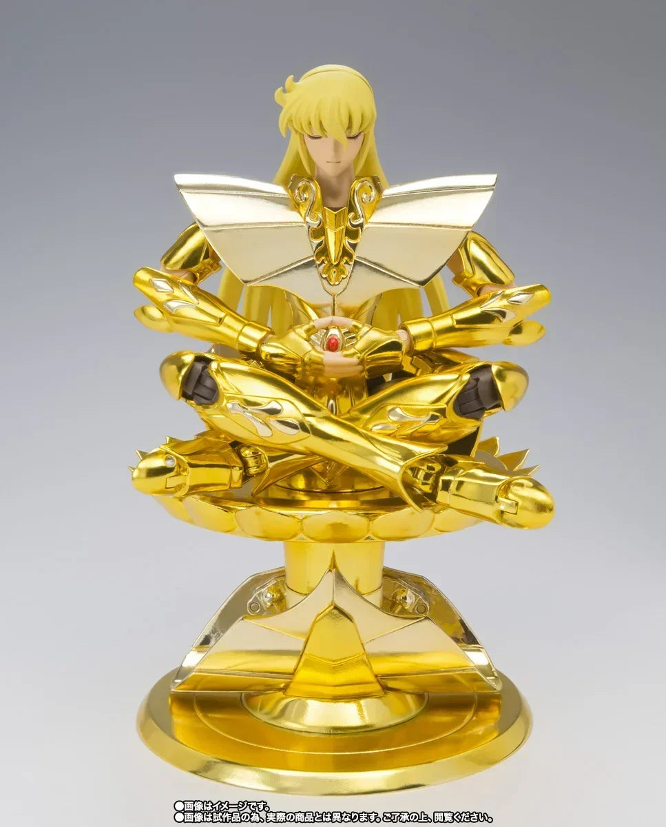 Original BANDAI Saint Cloth Myth EX Saint Seiya Virgo Shaka 20th REVIVAL Collection Figures Model Toys