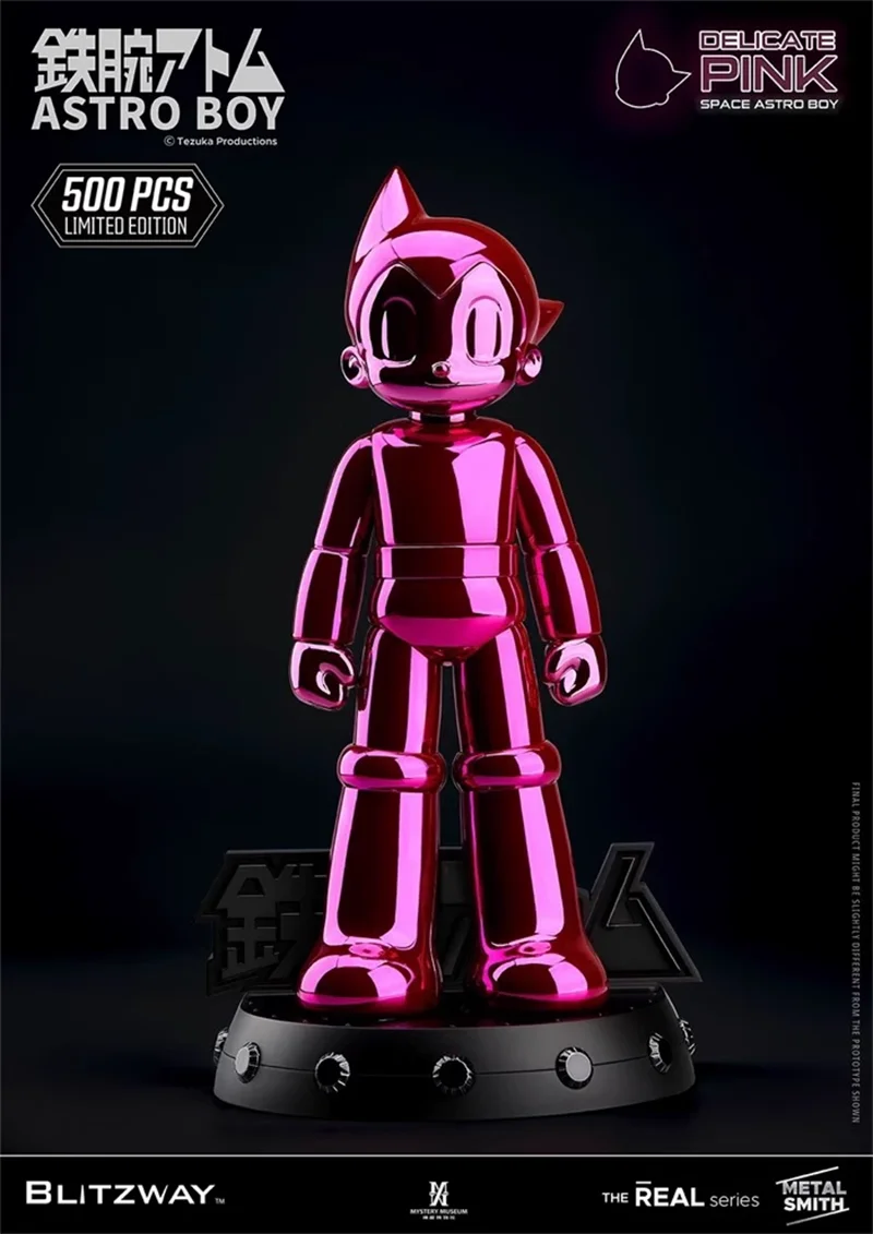 Original Blitzway Space Astroboy semi-perspective internal structure doll pink blue Figure Model Toys collection scene ornaments
