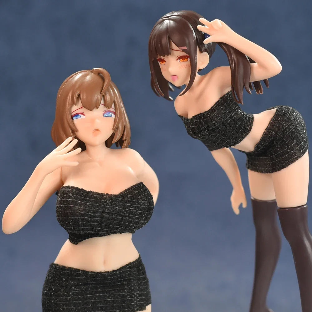 Insight Figure Tachibana Rio Hitachika Miho PVC Action Figure Flat Paint Sexy Adult Anime Girl Statue Collectible Figurine