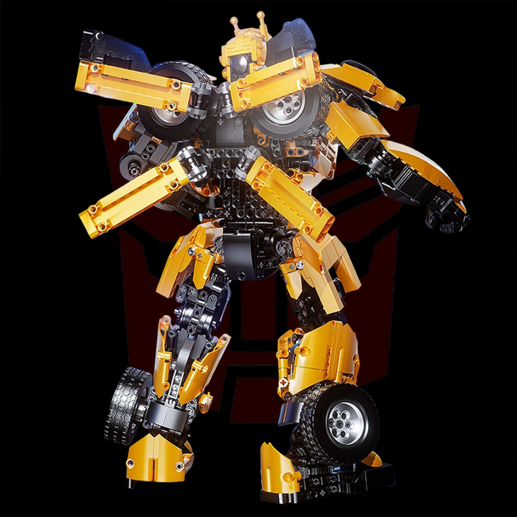 1923PCS B-127 Robot Action Figure Building Block Model Kit Classic Sci-Fi Character DIY Assembly Toy, Creative Gift for Kids
