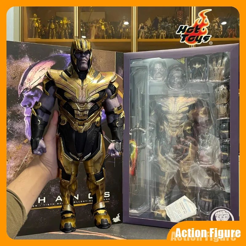 Auf Lager Echte Hottoys The Avengers 4 Ht Mms529 Thanos 3.0 1/6 Actionfigur Endgame Sammlermodell Spielzeug Geschenke für Fans
