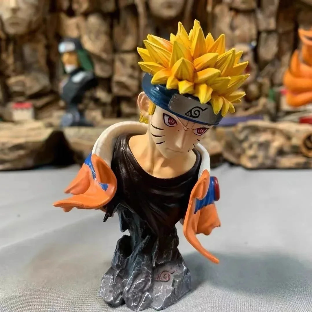 10-14cm Anime Naruto Figure Sasuke/Kakashi/Tsunade/Namikaze Minato Figure PVC Statue Model Collectible Decoration Toys Gifts