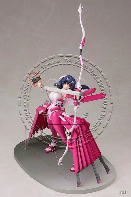 In Stock Original Genuine Kotobukiya ARTFX J Beyond the Boundary Asama Tomo Zdoun Miko 1 8 Scale Statue PVC ABS Metal Rod  Gift