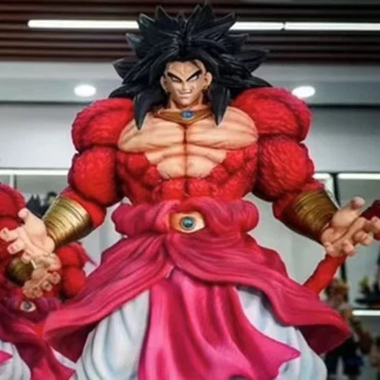 New 50cm Dx Dx Toys Dragon Ball Anime Figures Ssj4 Broli Figures Super Saiyan 4 Pvc Statue Collection Model Ornament Gifts Toys