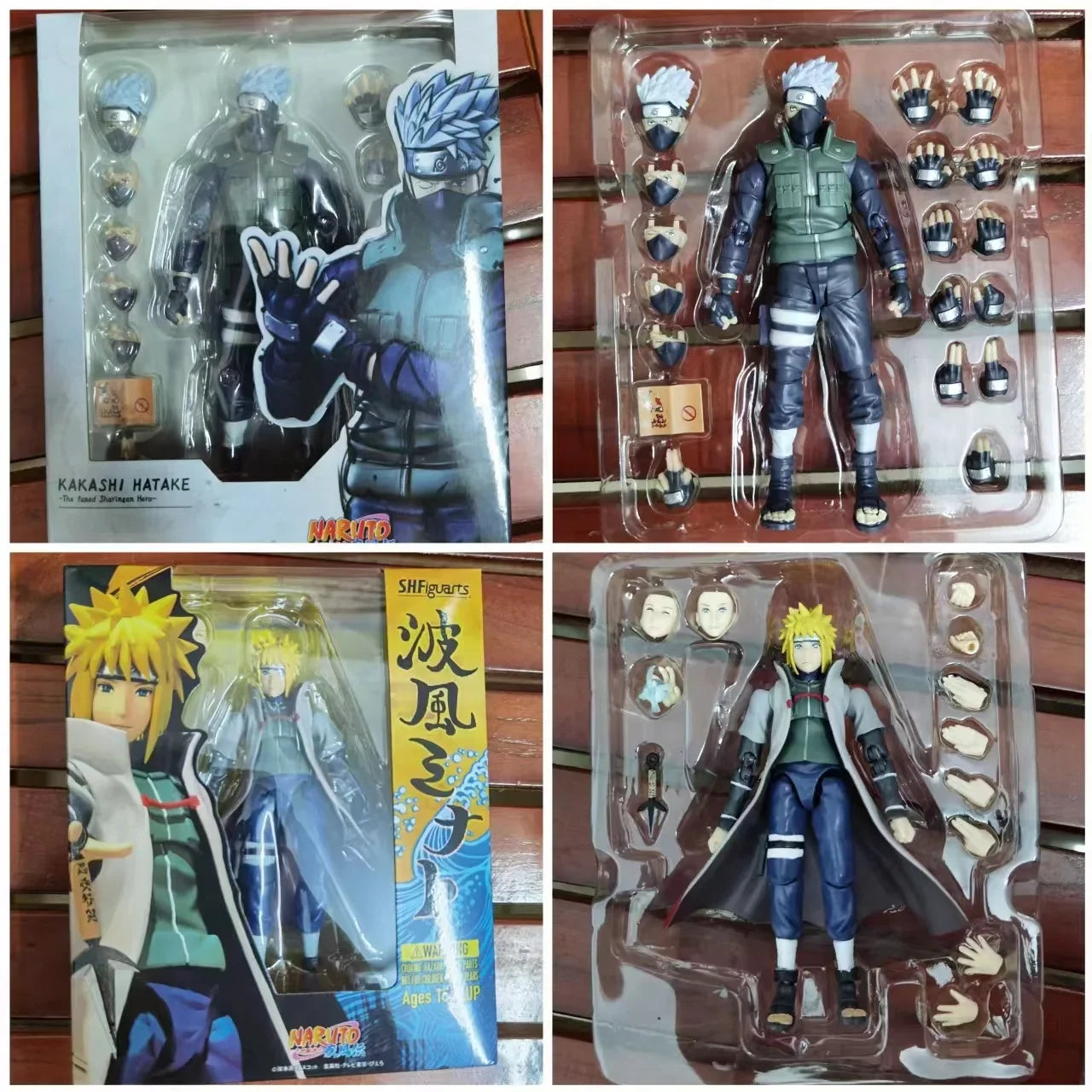 15CM S.H.Figuarts SHF Naruto Shippuden Fourth Generation Namikaze Minato Action Figure Model Toys Joint Movable Ornament