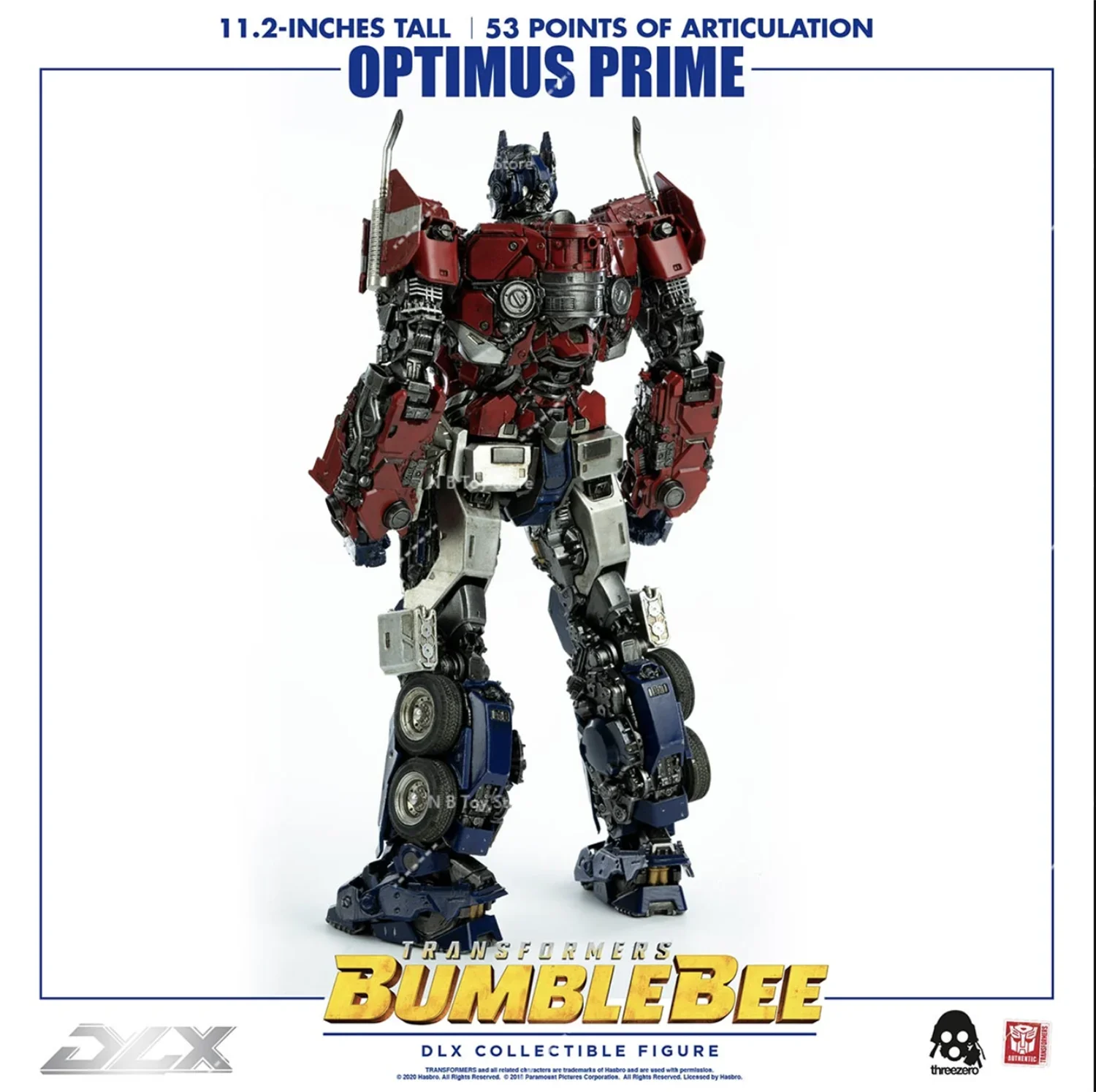 Original ThreeZero 3A G1 MDLX Transformation DLX T6 OP Prime 53 Points of Articulation High Quality Action Figure with Box