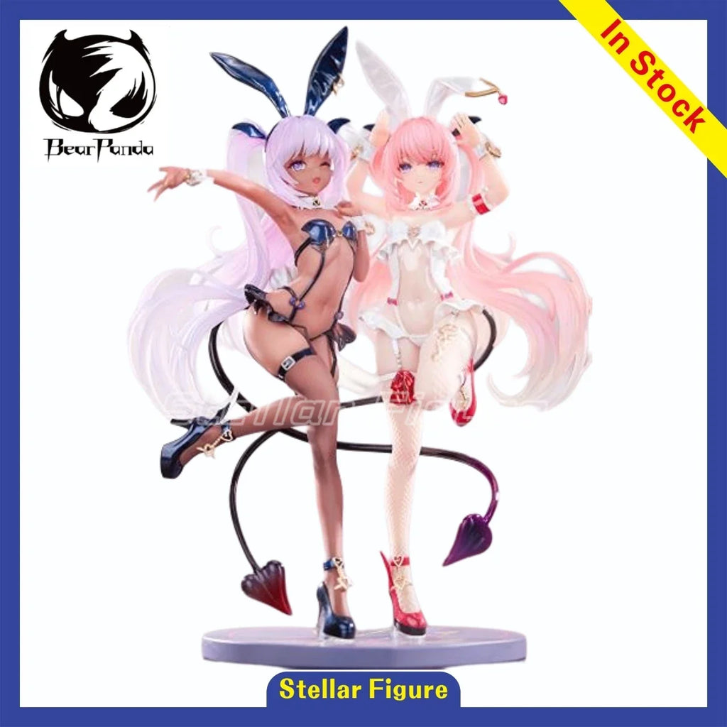 【SF】In Stock BearPanda Lulum Culum 1/6 Temperature Sensitive Paint Tracking Eye Scale Figures Collection Gift Animation
