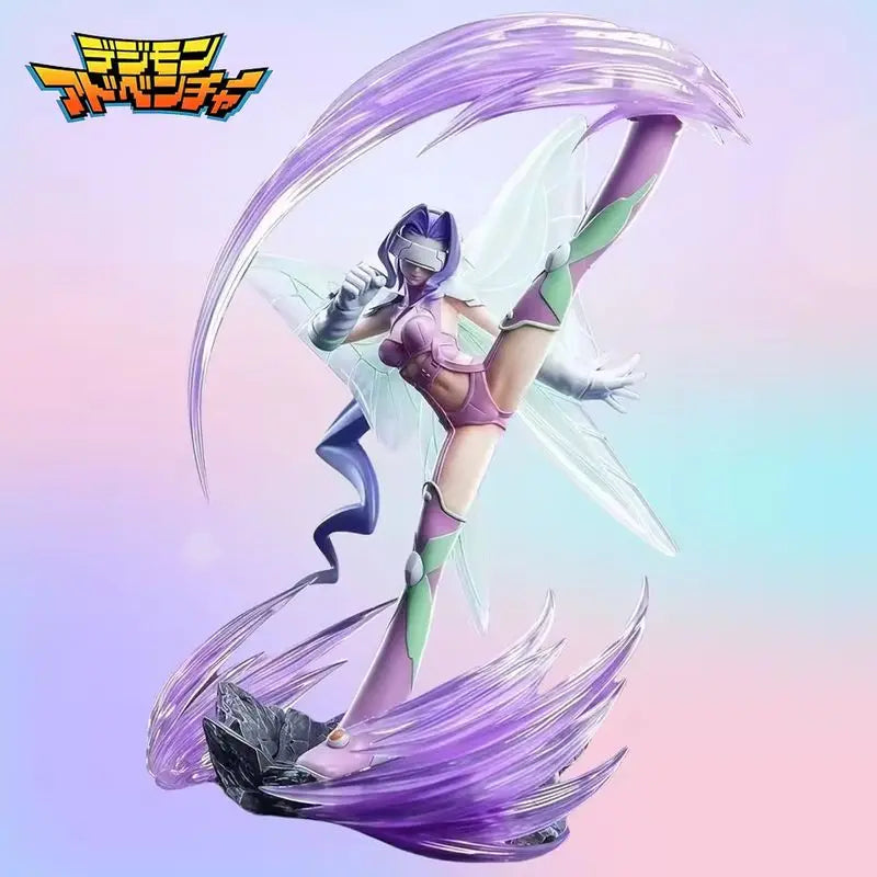 Instock Digimon Figure Fairimon Figures 30cm Pvc Cute Girls Models Statue Figurine Collection Desk Decoration Toys Gifts