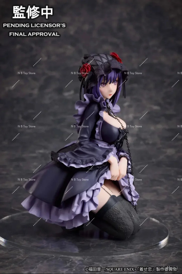 Original ANIPLEX My Dress-Up Darling 14cm Marin Kitakawa Statuette PVC Model Doll Toy Collection for Gift Children
