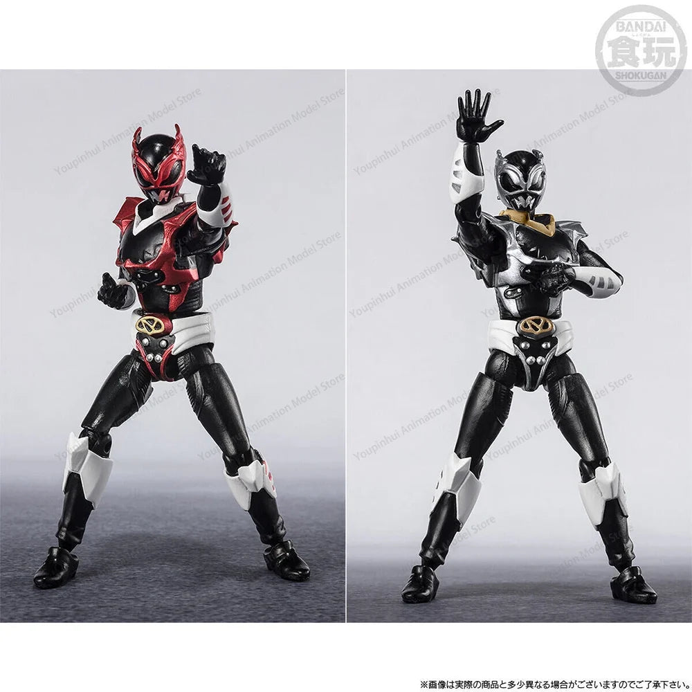 In Stock Original Bandai Shokugan: Shodo Super Denji Sentai Megaranger Collectible Model Toys Candy Toys Action Figures