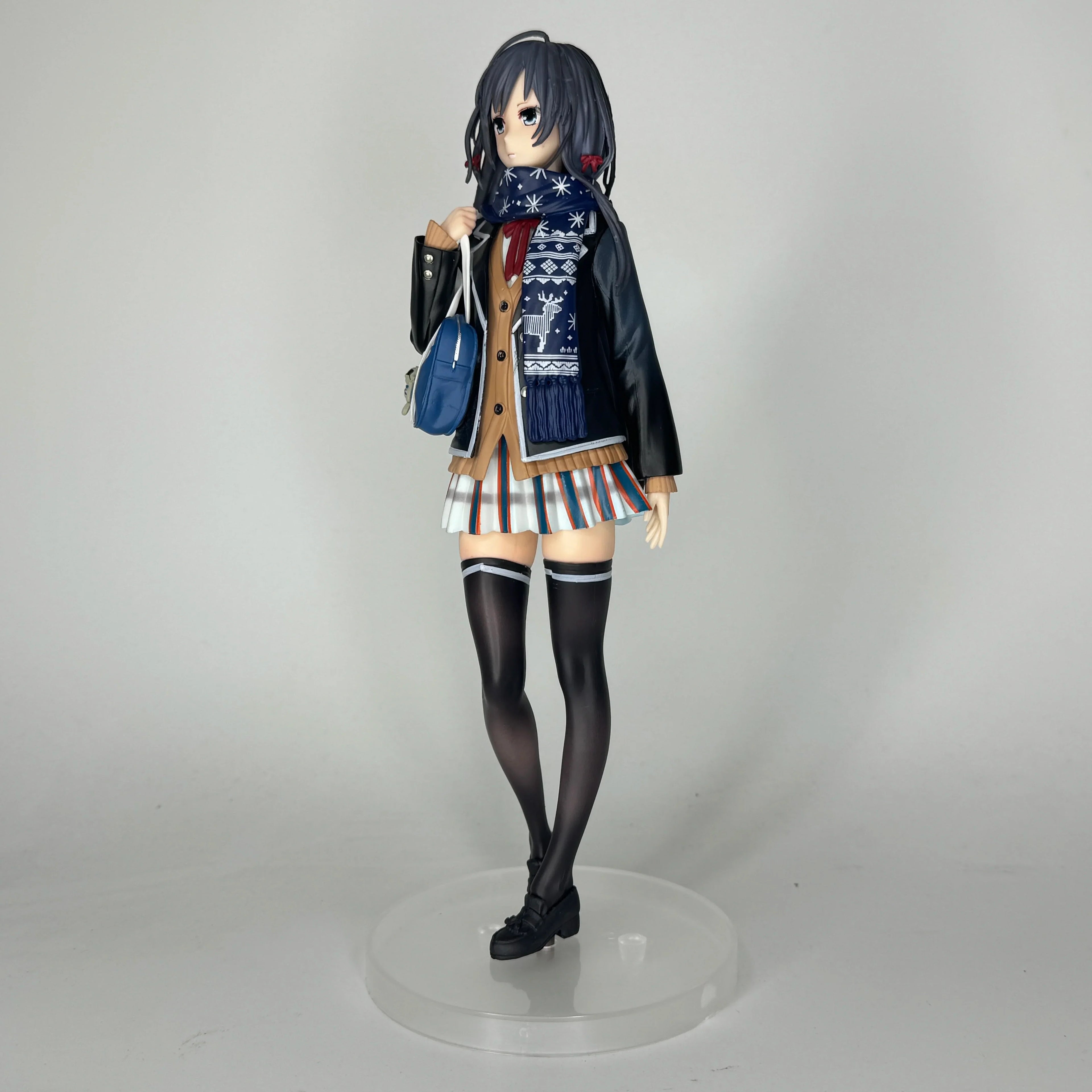 My Youthful Love Story Has a Problem: School Uniform Snowo Anime Statue Figure Pretty Girl Model Display Piece
