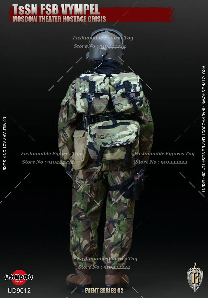 UJINDOU UD9012 1/6 Male Soldier Russian FSB Service Security Agency Alpha Full Set 12-inch Action Figure Toys Gifts Collection