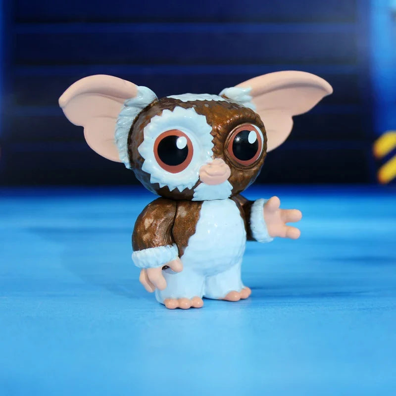 New In Stock Original Gremlins GIZMO STRIPE MOHAWK 2.5-inch Metal Ornament Figures Decoration Toys Gifts Collection