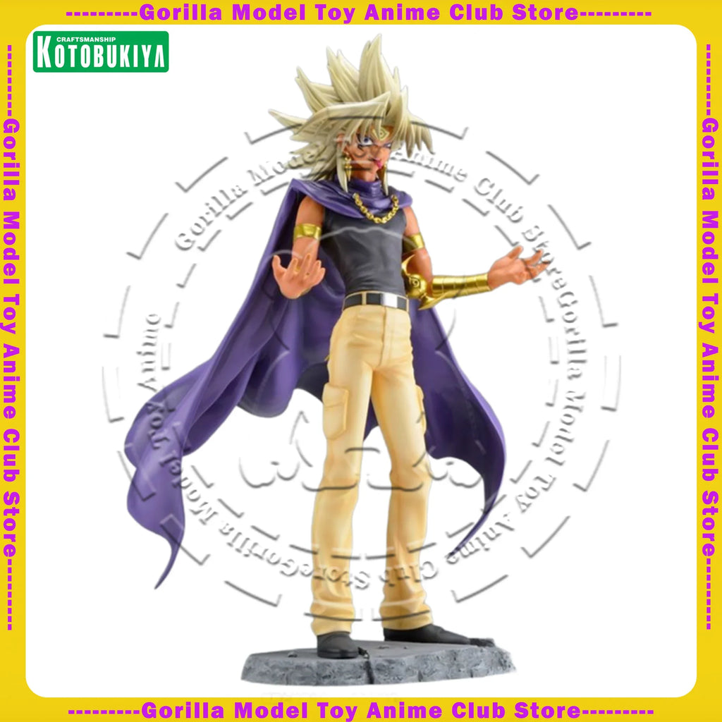 In Stock Original Genuine KOTOBUKIYA ARTFX J Yu-Gi-Oh! Dark Marik Statue 275mm Anime Figure Model Collectible Toy Gift Ornament