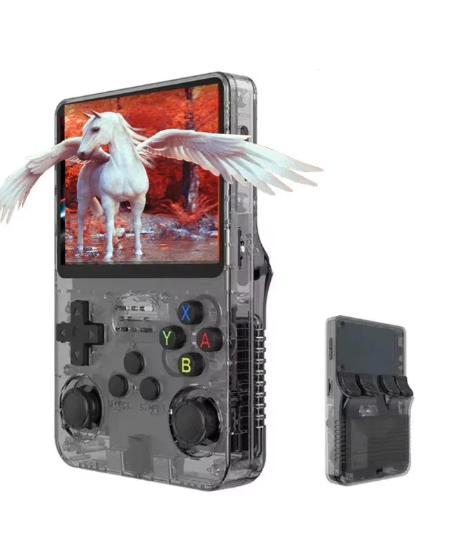 R36S Retro Handheld Video Game Console Linux System 3.5 Inch IPS Screen Gaming Device Portable Pocket Video Player 64GB 128GB