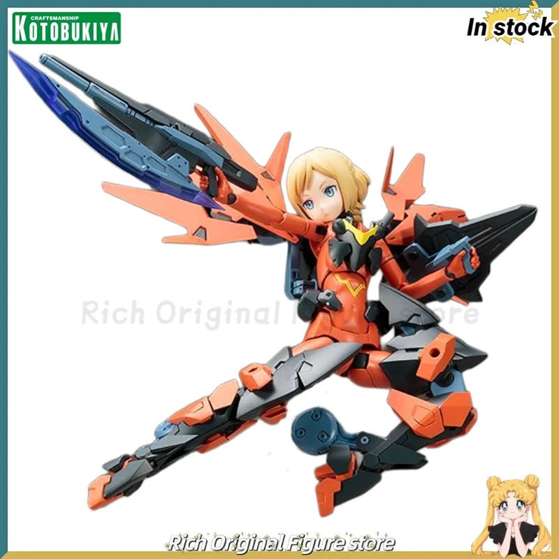 【In Stock】Original Kotobukiya Megami Device 3 SOL HORNET Anime Assembly 1/1 Action Figure Model Toys
