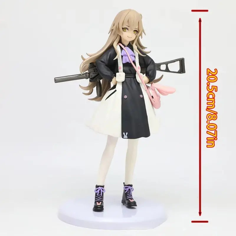 Girls' Frontline Ump45 Frontline Agent Lop-Eared Rabbit Anime Figure Model Ornament Beautiful Girl Statue Gk Collectible Decor
