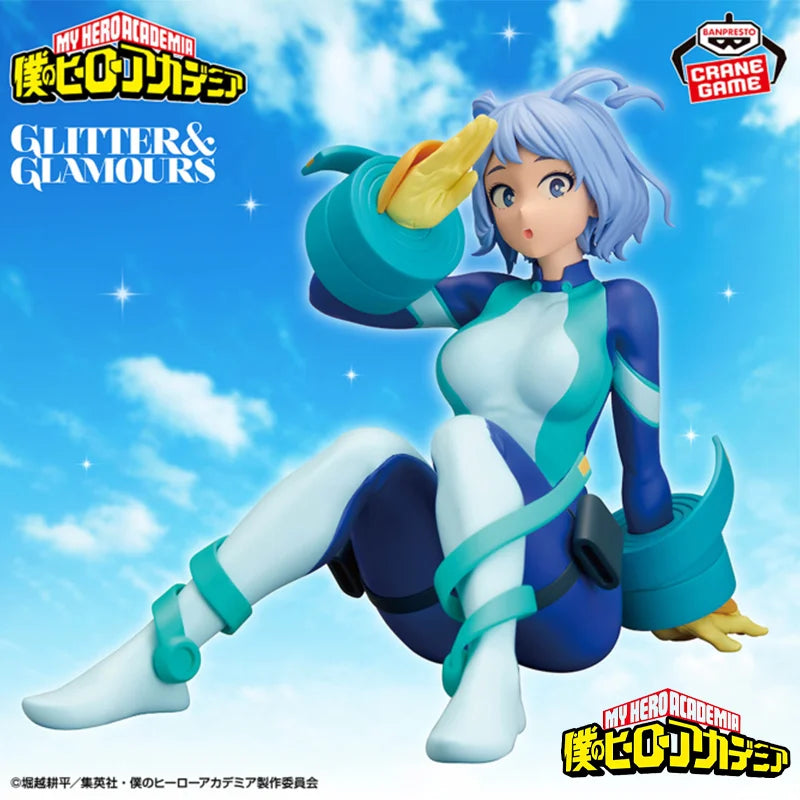 Bandai Original Banpresto MY Hero Academia Glitter&glamours Nejire Hado Figuras Anime Action Figure Doll Kids Toys Juguete Gifts
