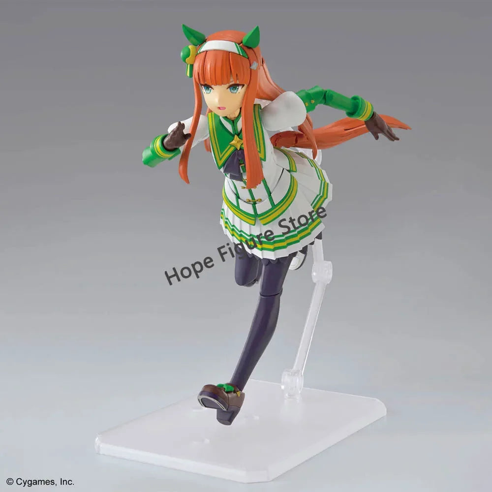 In Stock Original BANDAI Figure-rise Standard Uma Musume Pretty Derby Silence Suzuka Figure Anime Action Assembled Model Toy