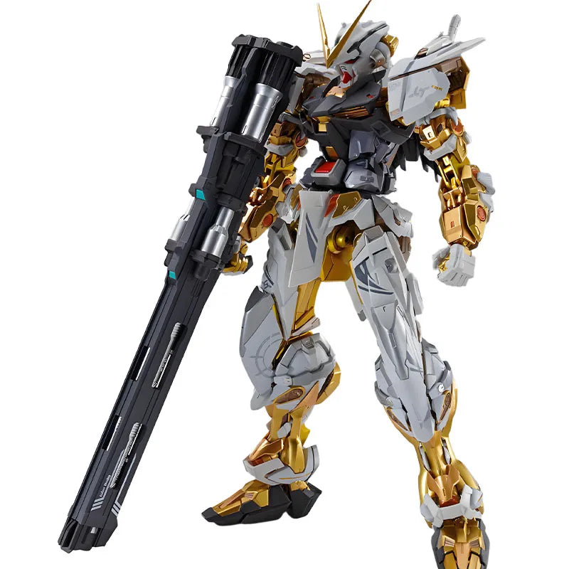 Bandai Original Mobile Gundam METAL BUILD GUNDAM ASTRAY GOLD FRAME 180mm Anime Action Figures Toys for Boys Gift Model Ornaments