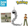 Bandai POKEMON escala mundo región de Kanto Brock Onix Anime figuras de juguete para regalo adornos de modelos coleccionables