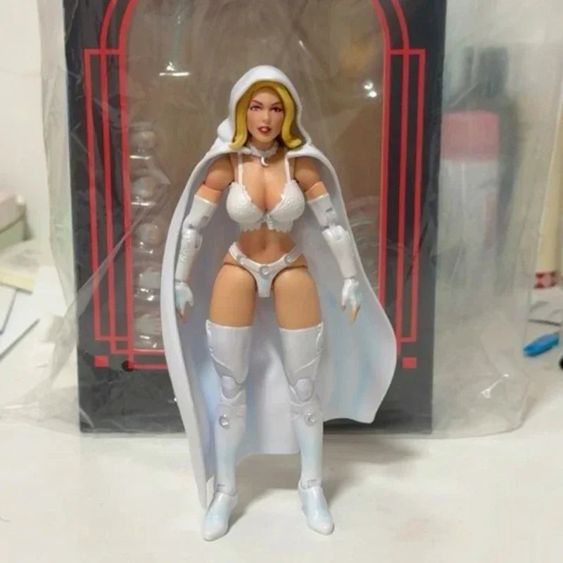 6-Inch Genuine 2024 Executive Replicas 1/12 Scale La Muerta Chaotica Lady Satanus Anime Figure Female Soldier Model Kids Gifts