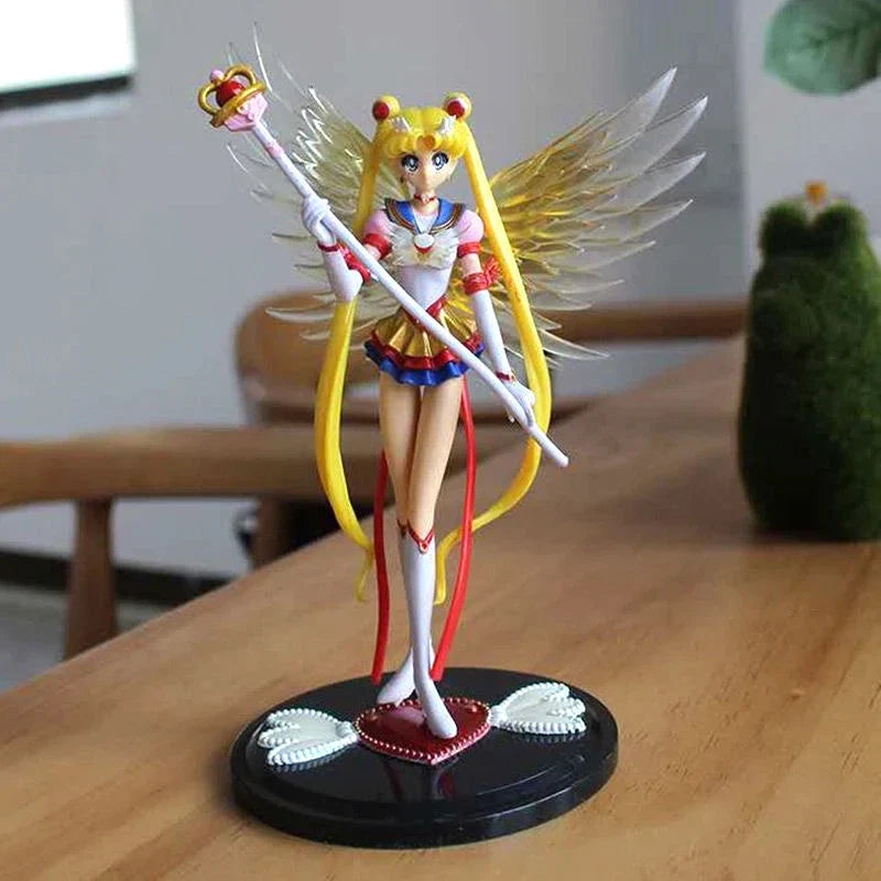 New Eternal Sailor Moon Tsukino Usagi Anime Figure Decoration Collection Doll Action Model Toys for Birthday Gifts