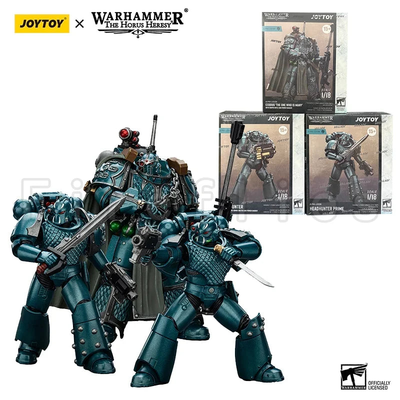 1/18 JOYTOY Action Figure The Horus Heresy Alpha Legion Exodus Headhunter Anime Toy