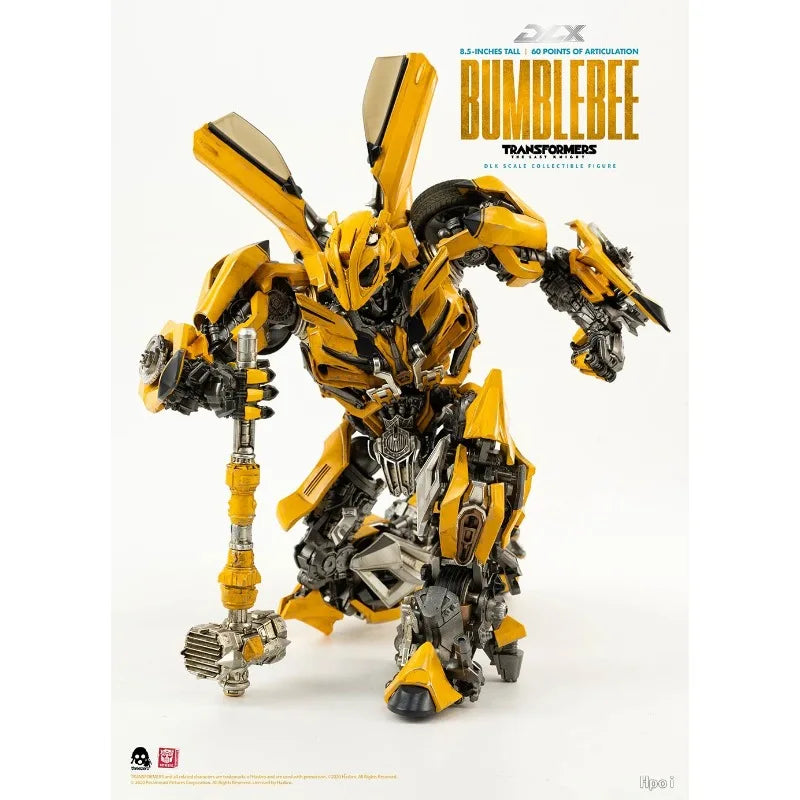 【Hot Sales】Original Threezero DLX TRANSFOMERS: THE LAST KNIGHT 3Z0164 BUMBLEBEE Anime Figure Action Toy Collection Model Gift