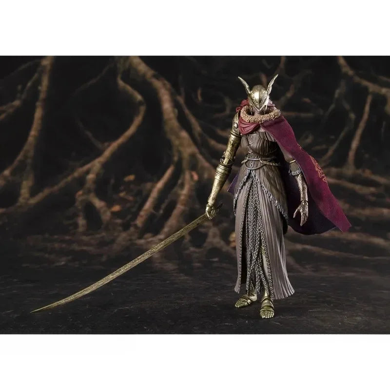 Original in Stock BANDAI The Elden Ring S.H.Figuarts SHF Malenia Blade of Miquella PVC Action Figures Model Toys